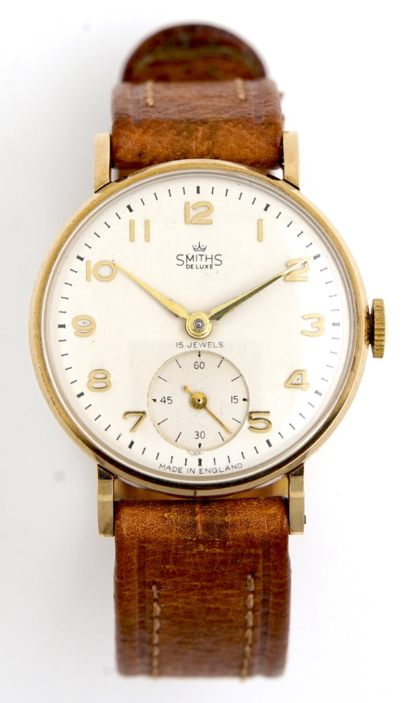 SMITHS DELUXE スミス デラックス ビンテージ 腕時計 英国製 ヴィンテージ アンティーク MADE IN ENGLAND No.2 -  メンズ腕時計